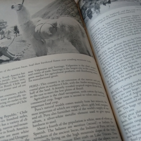 1940's Antique Atlas ("Maps & Coffee Table Displays & Primitive Decor") - Picture 9 of 11